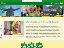 Tablet Screenshot of erlebe-brasilien.de